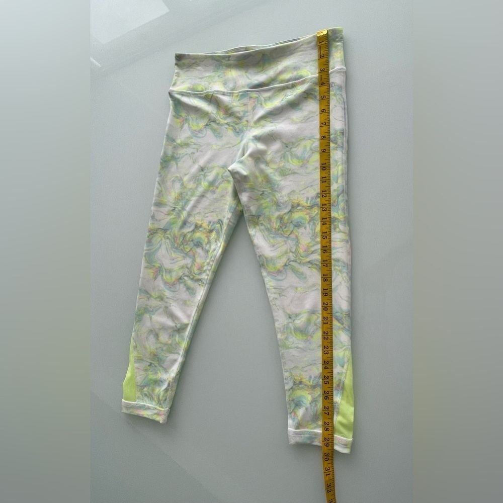 Xersion Girls Leggings Size Large 12Reg Multicolor Quick Dry Elastic Waistband - Picture 5 of 10